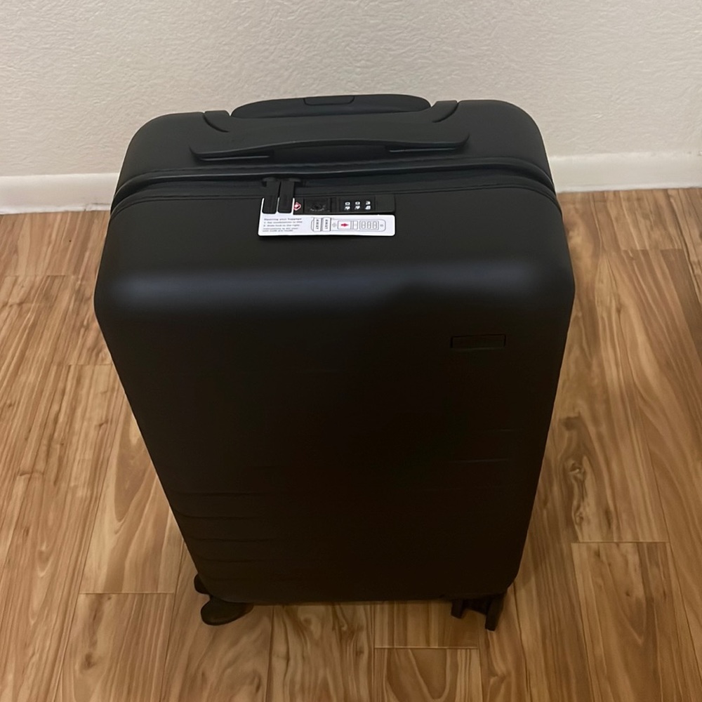 Brand new Away carry on suitcase